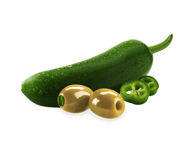 Fyllda Halkidikioliver med jalapeno peppar